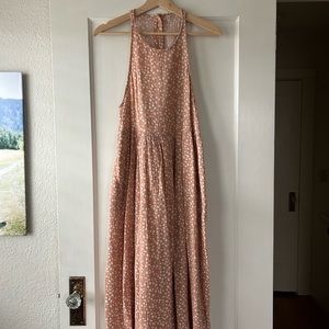 Rylee + Cru Women’s Pebble Zoe Maxi Dress Terra Cotta Size Medium